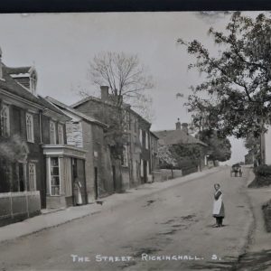 Postcards - The Street Rickinghall, c.1915