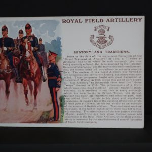 Military Postcards -Royal Field Artillery