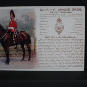 Military Postcards - 3rd (P.of.W) Dragoon Guards