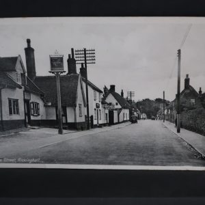 Postcards - Suffolk - The Street Rickinghall - 1939