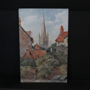 Postcard -Norfolk - The Cathedral, Norwich c.1915  -  artist- Parsons Norman