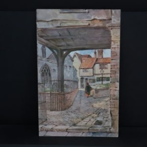 Postcard - Norfolk - Tombland Alley, Norwich c.1915
