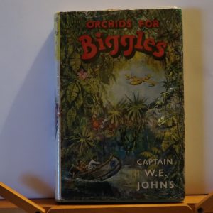 W.E.Johns = Orchids for Biggles 1962 d/w