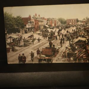 postcards Essex -Romford, The Market Place 1905