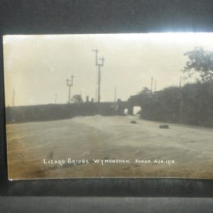 Postcards - Floods Norfolk Wymondham Lizard Bridge