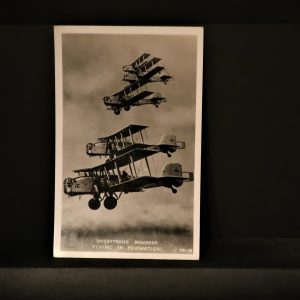 Postcards - Aircraft, Overstrand Bombers, flying in formation c,1935