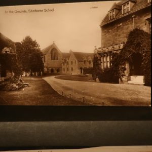 Postcards - Dorset In the grounds Sherbourne School c.1915