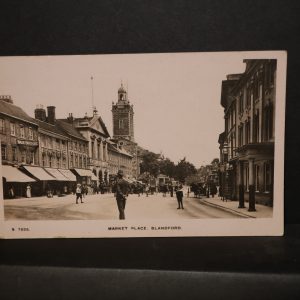 Postcards  - Dorset, Market Place Blandford c.1915