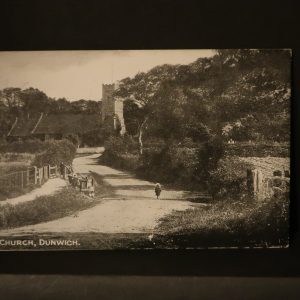 Postcards - Suffolk - The Church DUNWICH 1918