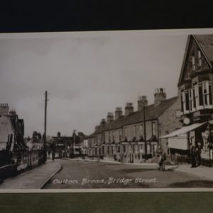 Postcards, Norfolk, Oulton Broad Bridge Street c.1930