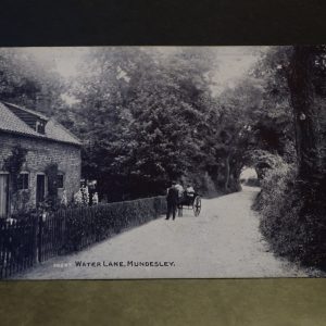 Postcards - Norfolk - Water Lane Mundesley c.1915