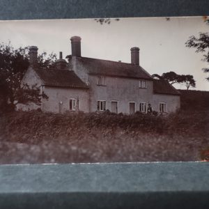 Postcards = Norfolk - Cottages at Little Melton (nw demoloshed)