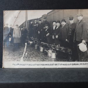Postcards - Lincolnshire - Typhoid outbreak Lincoln 1905
