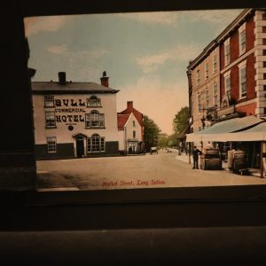 Postcards - Lincolnshire - Market street Long Sutton 1912