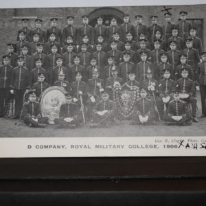 Postcards - Military - "B Company, Royal Military College - 1906