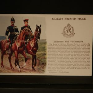 postcards - Military -Military Mounted Police c.1905