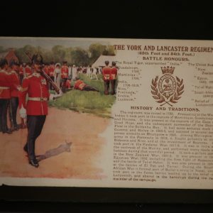 Postcards - Military - The York and Lancaster Regiment  c.1905