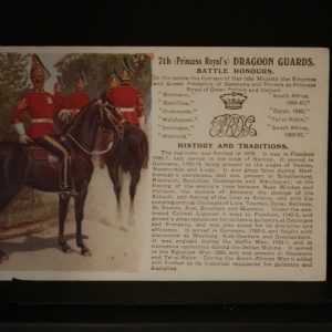 Postcards- Military - 7th Princess Royal's Dragoon Guards c.1905