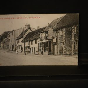 Postcards - Suffolk - Market Place and Crown Hill - Botesdale 1909
