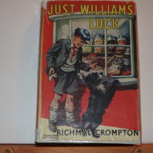 Richmal Crompton "Just Williams Luck"  1st 1948 d/w