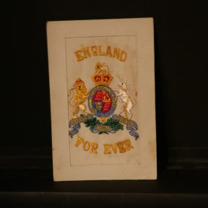 Postcards - Silk WW1 - "England for Ever" c.1915