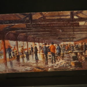 Postcards - Norfolk /Suffolk Fishing Industry "The Fish Market, Lowestoft"