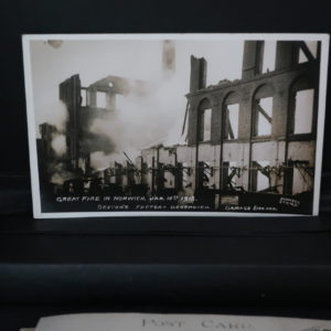 Postcards - Norfolk - Great Fire in Norwich - Jan 16th 1903 r/p