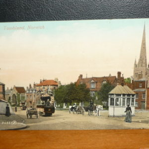 Postcards - Norfolk - Tombland, Norwich c.1915