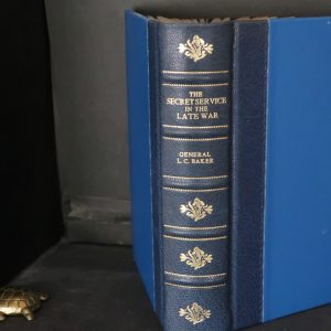 Antiquarian books - The Secret Service of the late war  c.1870 by Gen L.C.Baker