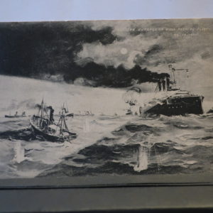 Postcards - Russian Outrage - Fishing incident 1904