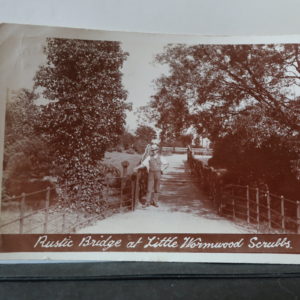 Postcards =London  - Little Wormwood Scrubs 1913