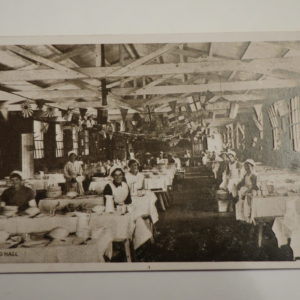 Postcards - Military  - Y.M.C.A. Dining Hall r/p c.1915