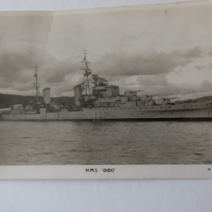 Postcards  Royal Navy/Military - HMS Dido r/p 1950