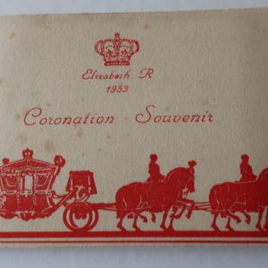 Books - Coronation Souvenir Booklet of Queen Elizabet 1953