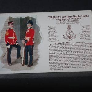 Poatcards Military - The Queens Own (Royal West Kent Regt) - c.1905