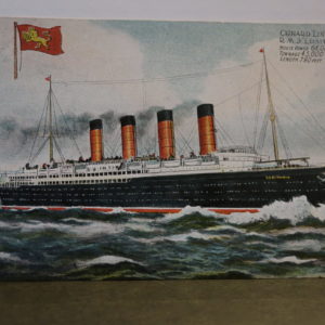 Postcards - Shipping - Cunard Line, RMS lusitania