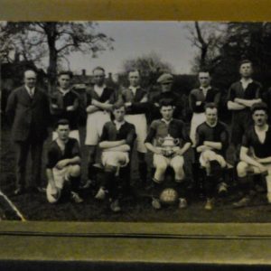 Postcards - Mattishall Football Club - 1930 Team Real photograph