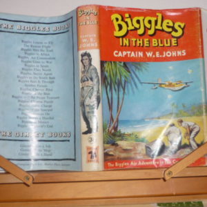 W.E.Johns - Biggles in the Blue  d/w