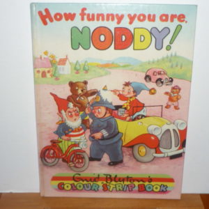 Enid Blyton - Colour Strip Book "How Funny you are Noddy  1954