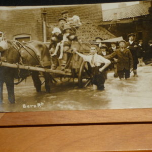 Norwich Floods 1912 - Barn Road r/p